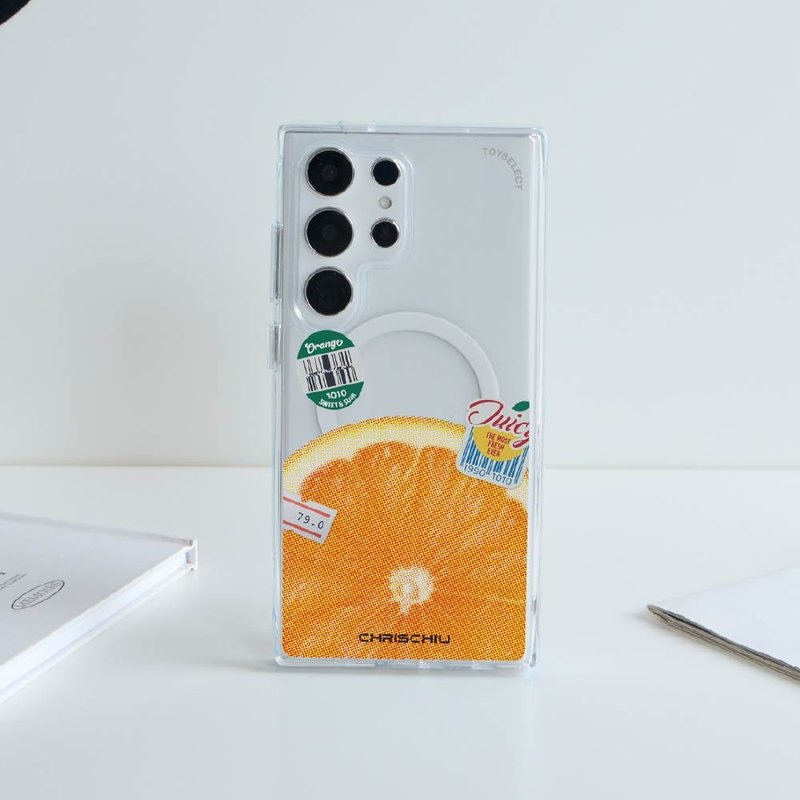 CHRISCHIU Juicy Orange防摔透明SAMSUNG手机壳 - 手机壳/手机套 - 塑料 多色