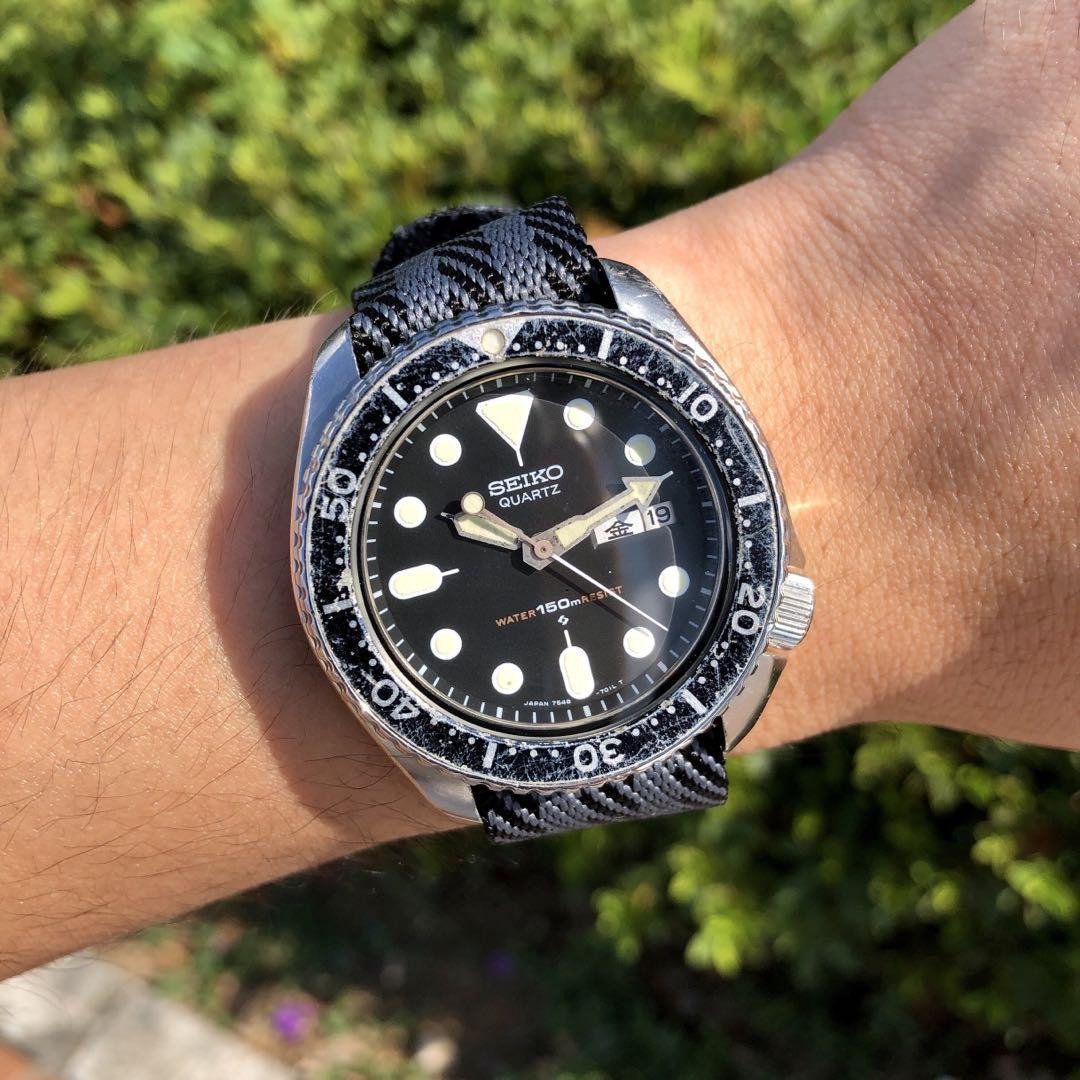 精工 潜水 石英7548 古董表 Seiko Turtle Quartz 7548 - 男表/中性表 - 不锈钢 