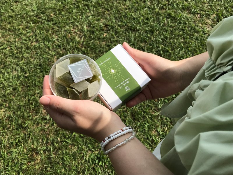 【圣诞礼物】风系光石 / 琥珀糖 - 蛋糕/甜点 - 新鲜食材 绿色