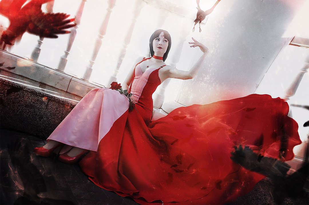 Sailor Moon -  Rei Hino Princess Mars cosplay dress - 其他 - 其他材质 红色