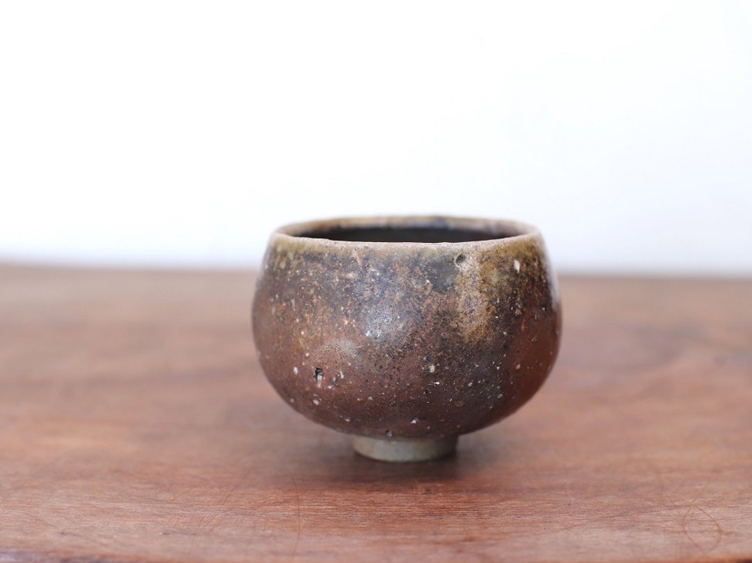备前烧清酒杯 gi-040 - 酒杯/酒器 - 陶 咖啡色