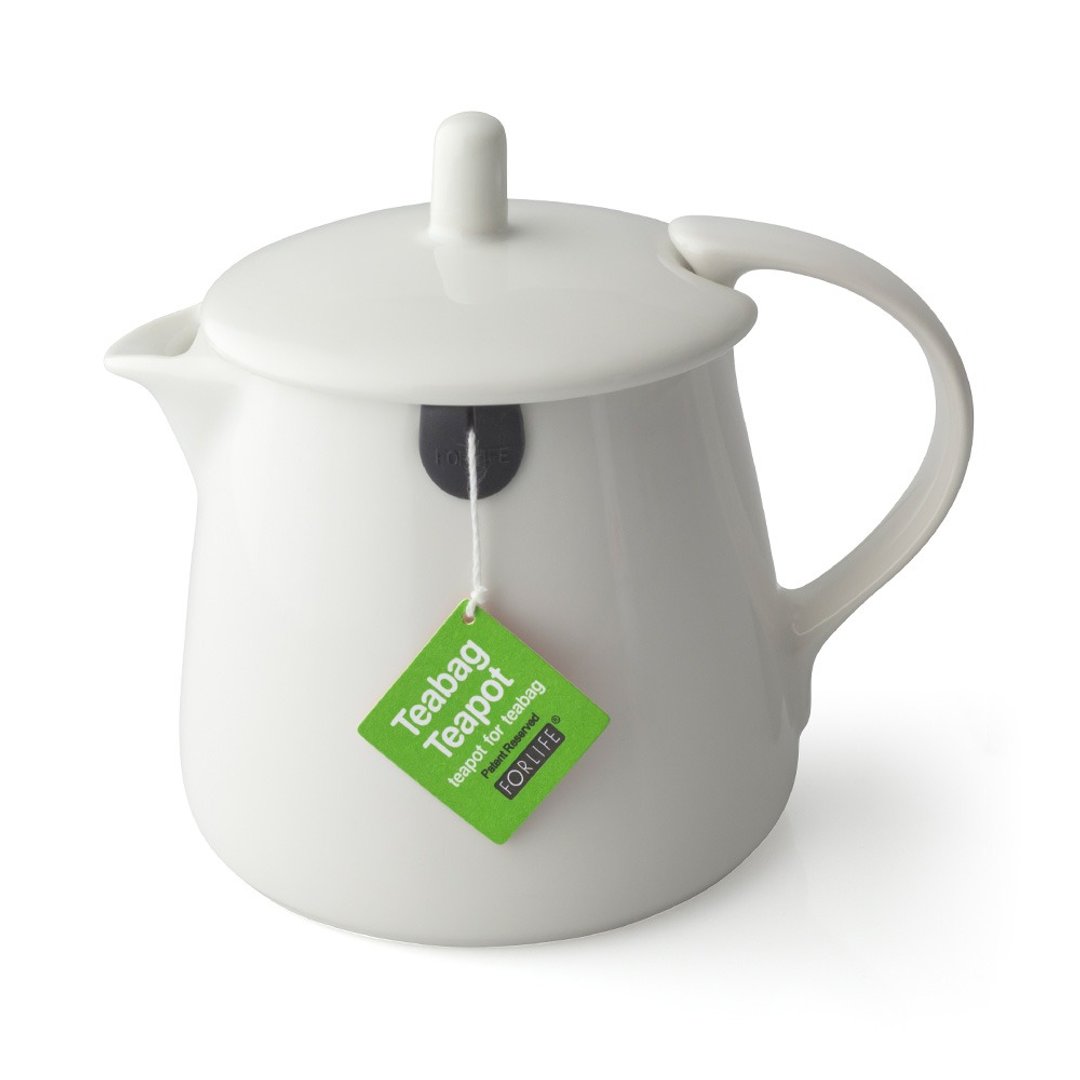 【节日送礼】美国 FORLIFE 茶包壶 - 白 (茶包茶壶) - 茶具/茶杯 - 瓷 白色