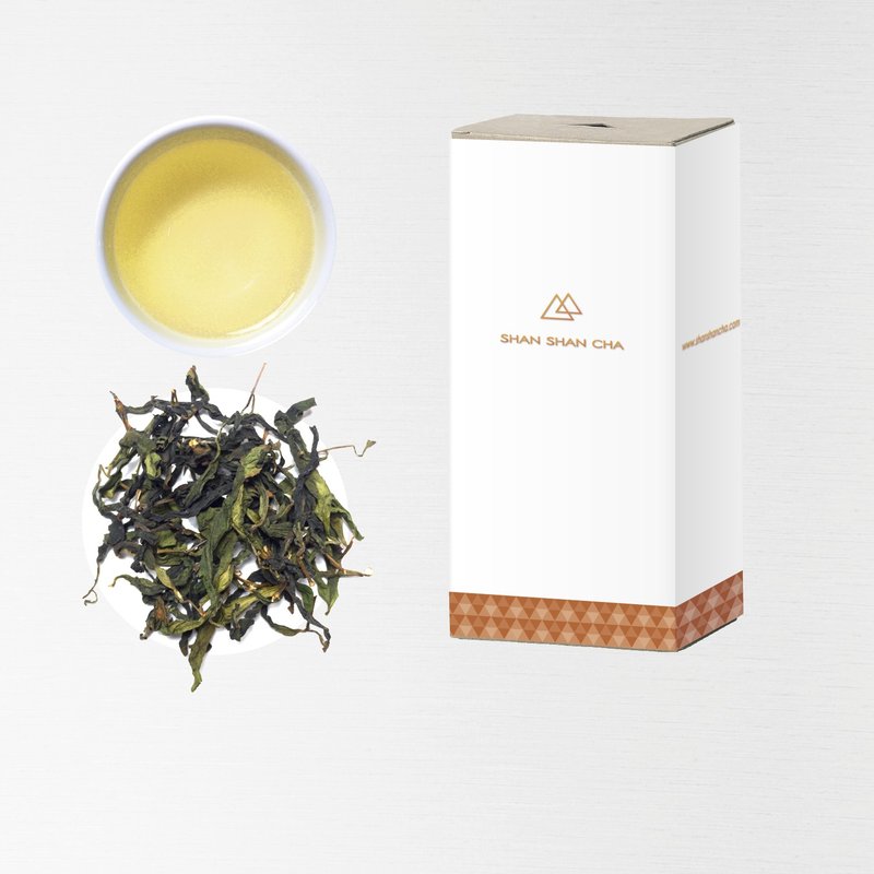 【山山来茶】自然农法 茶叶补充包 阿里山手作白茶 (30g/盒) - 茶 - 其他材质 金色