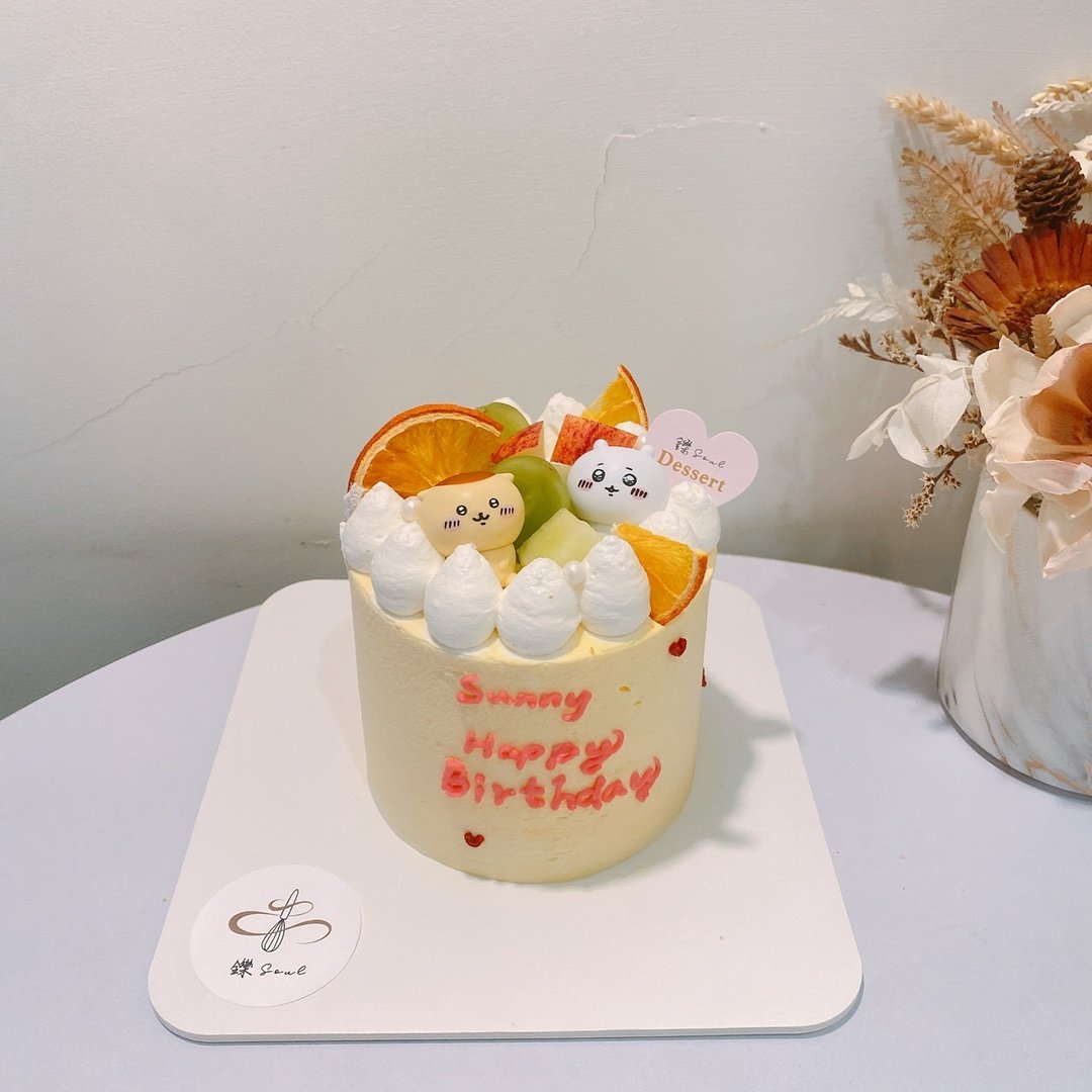 吉伊卡哇 定制化蛋糕 题字蛋糕 生日蛋糕 公仔 铄甜点 纪念日 4寸 - 蛋糕/甜点 - 新鲜食材 
