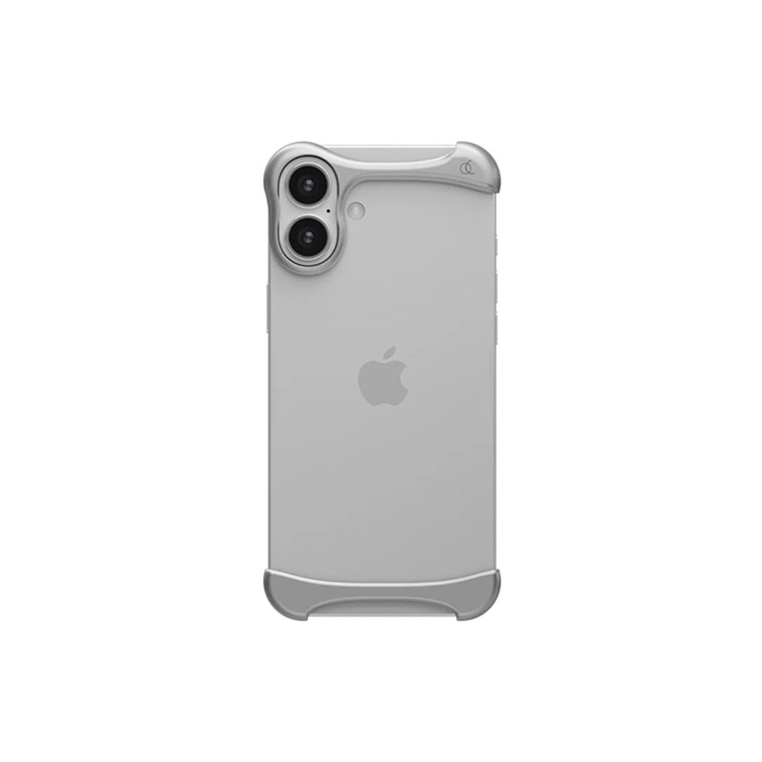 ARC | Arc Pulse iPhone 16 手机壳 消光银 - 手机壳/手机套 - 铝合金 银色