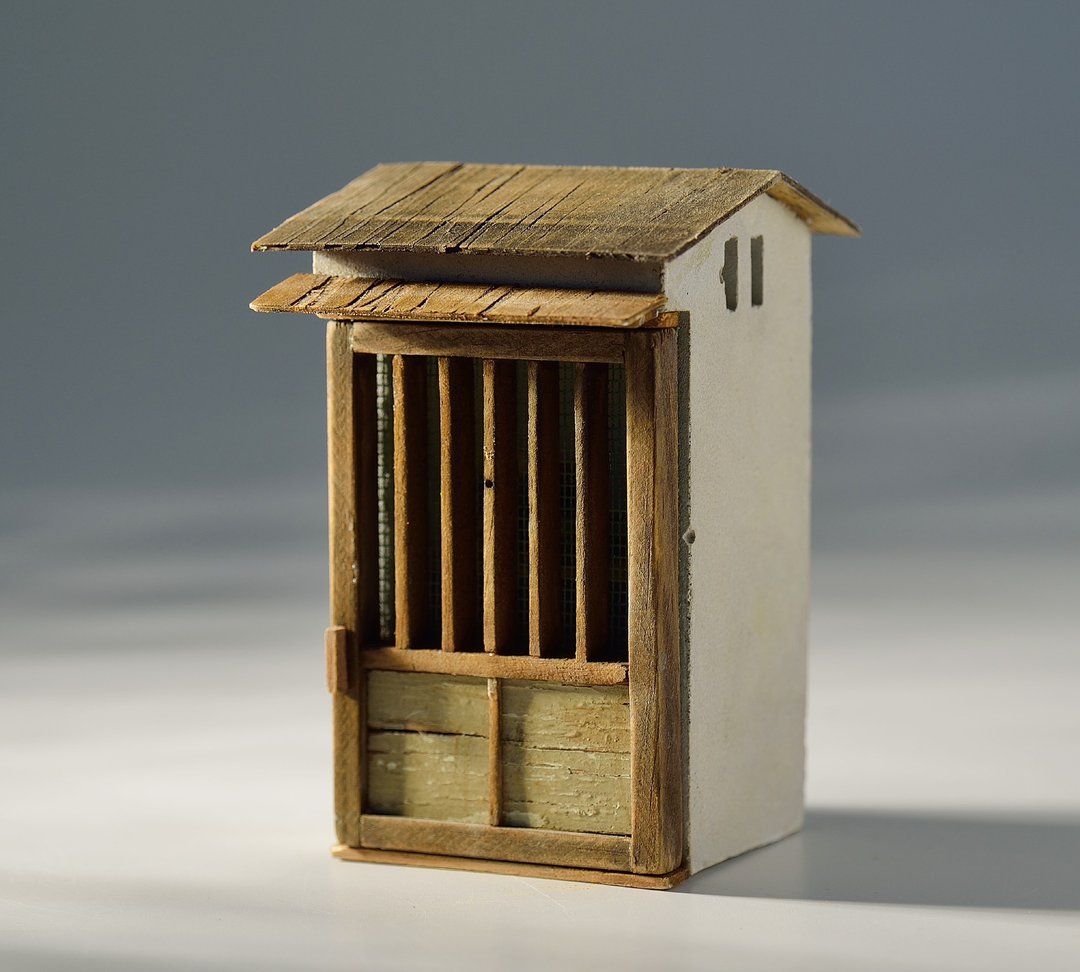 水泥老门小柜(无灯) - 摆饰 - 水泥 咖啡色