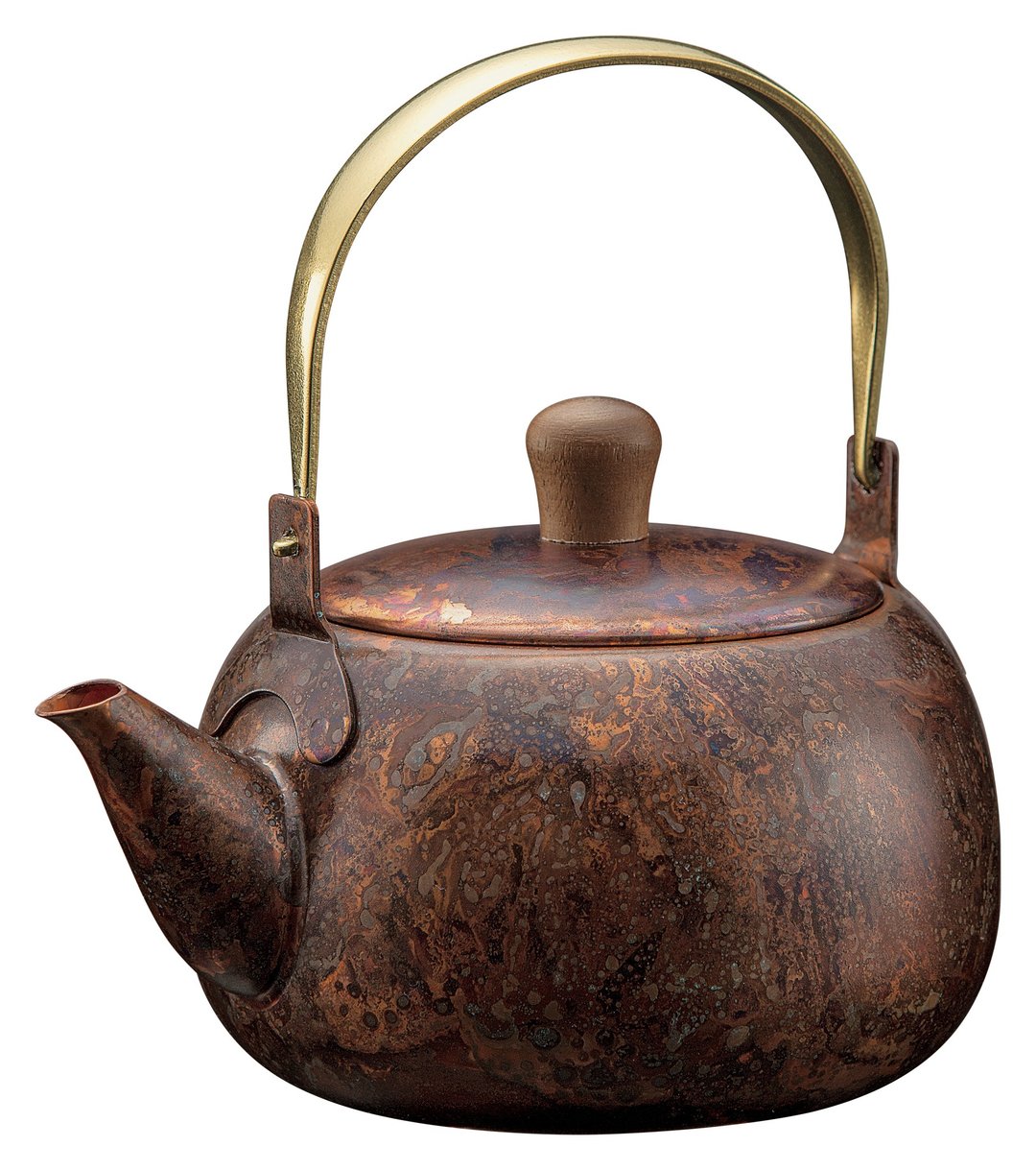 Japanese teapot - 茶具/茶杯 - 不锈钢 蓝色