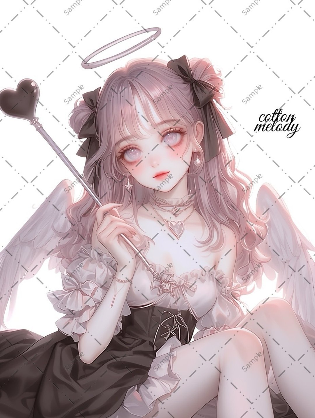 original sticker no.1388 人物贴纸 原创贴纸 人物贴纸 女孩贴纸 原创人物贴纸 - 贴纸 - 纸 
