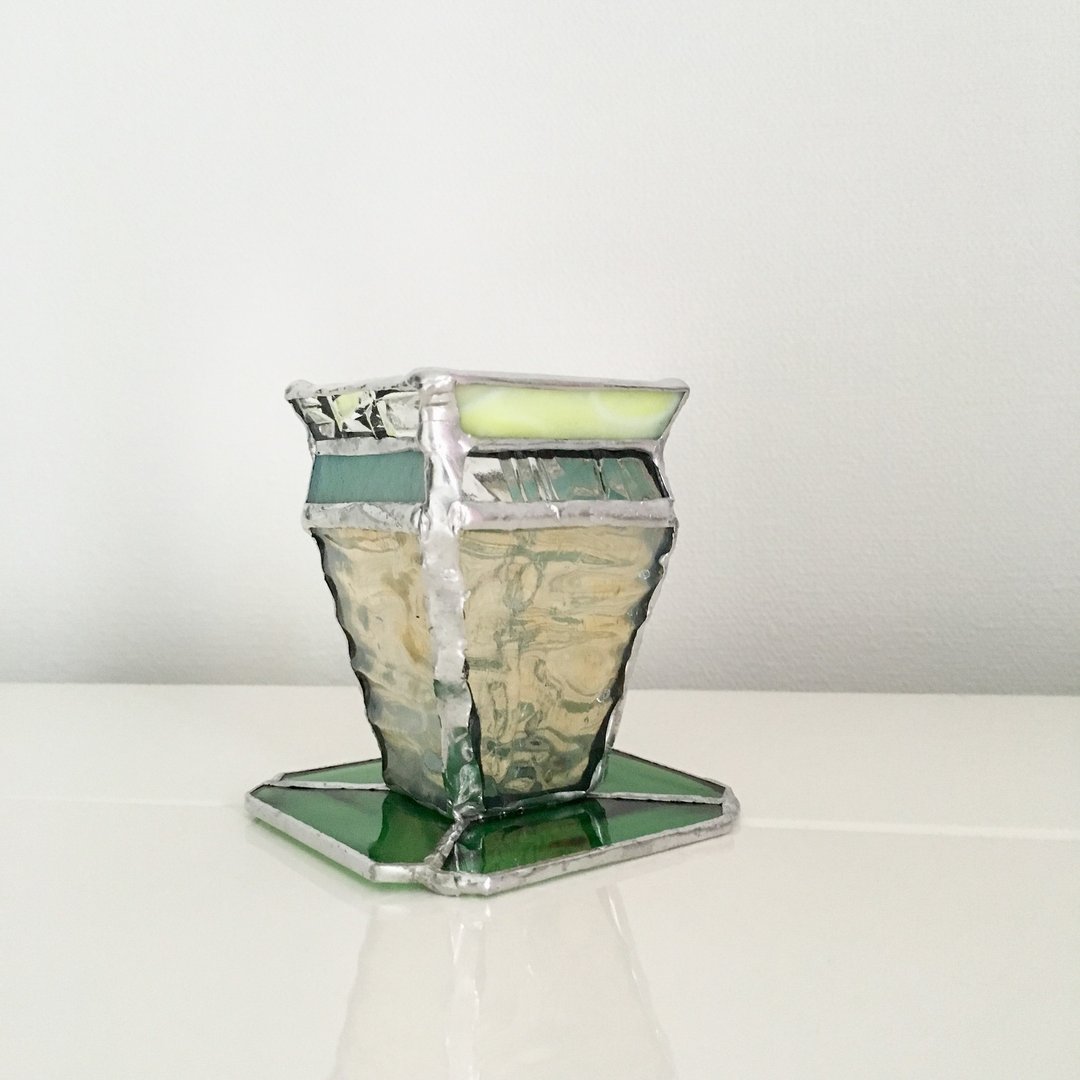 Holder Stand Daydream Chic Green Glass Bay View - 摆饰 - 玻璃 绿色