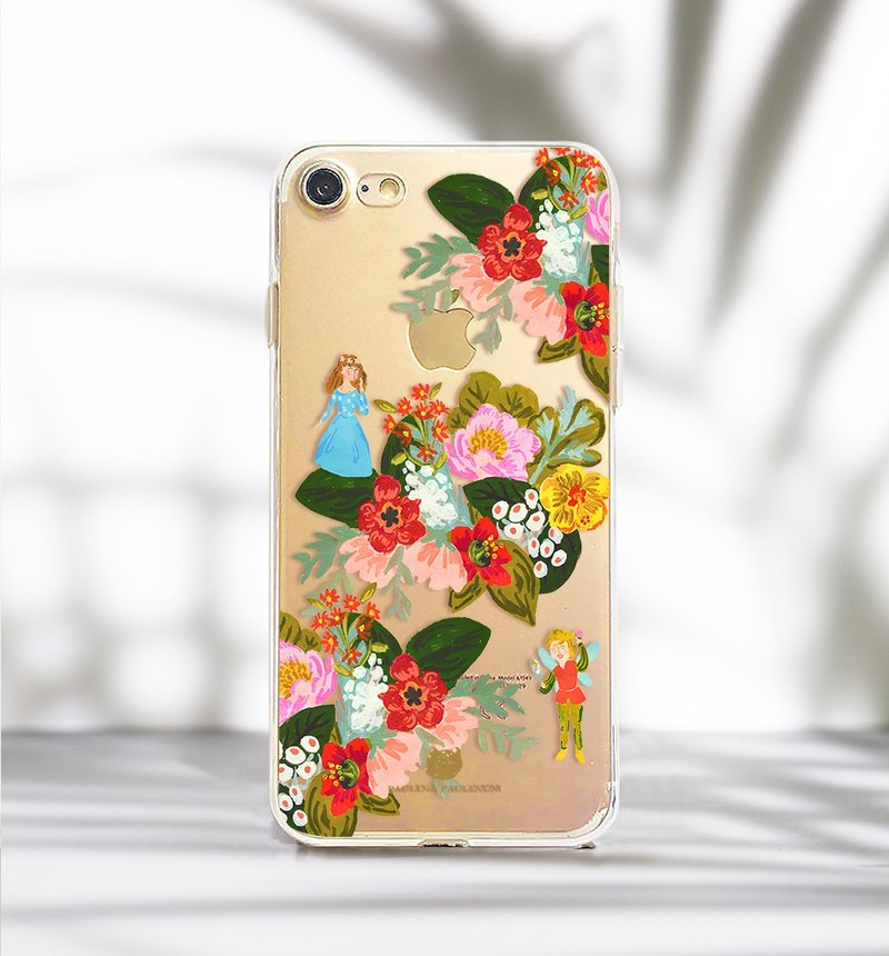 姆指姑娘花手机壳 免费刻字 iPhone 11 pro max - 手机壳/手机套 - 塑料 多色