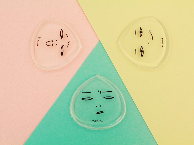 heme Baby Q 透明粉扑 你的心情系列 - 其他 - 其他材质 透明