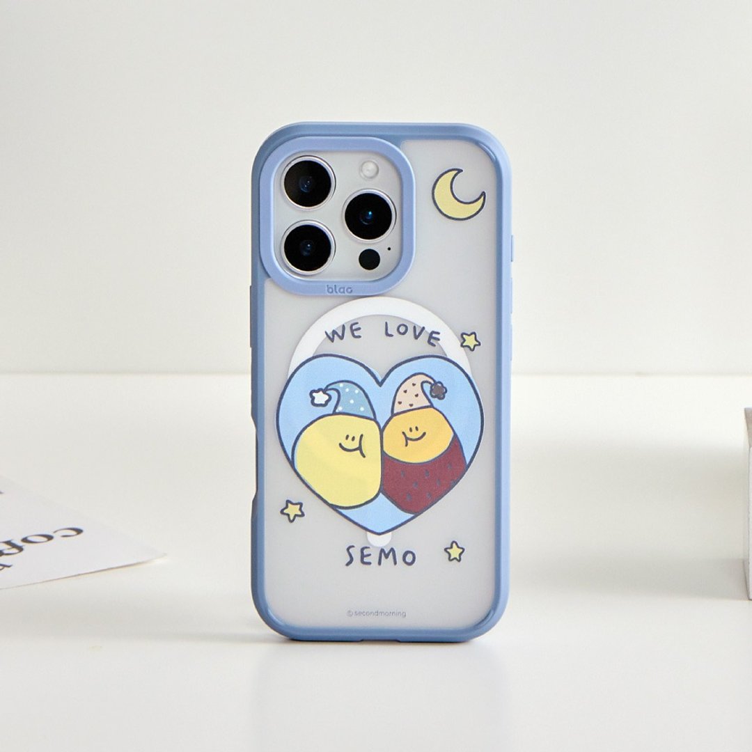 Second Morning心中睡帽极光雾透MagSafe iPhone手机壳 - 手机壳/手机套 - 塑料 多色