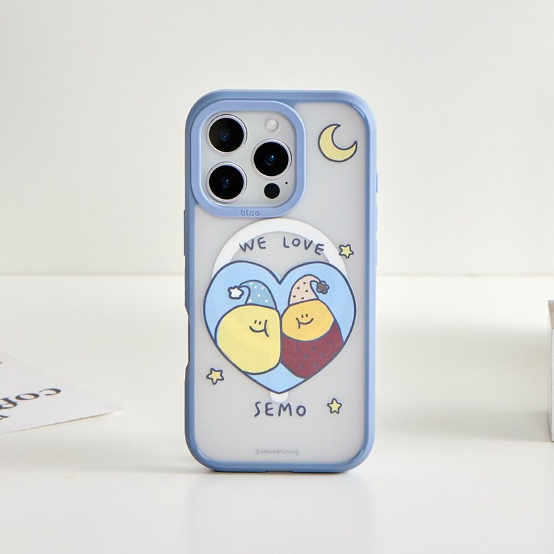 Second Morning心中睡帽极光雾透MagSafe iPhone手机壳 - 手机壳/手机套 - 塑料 多色