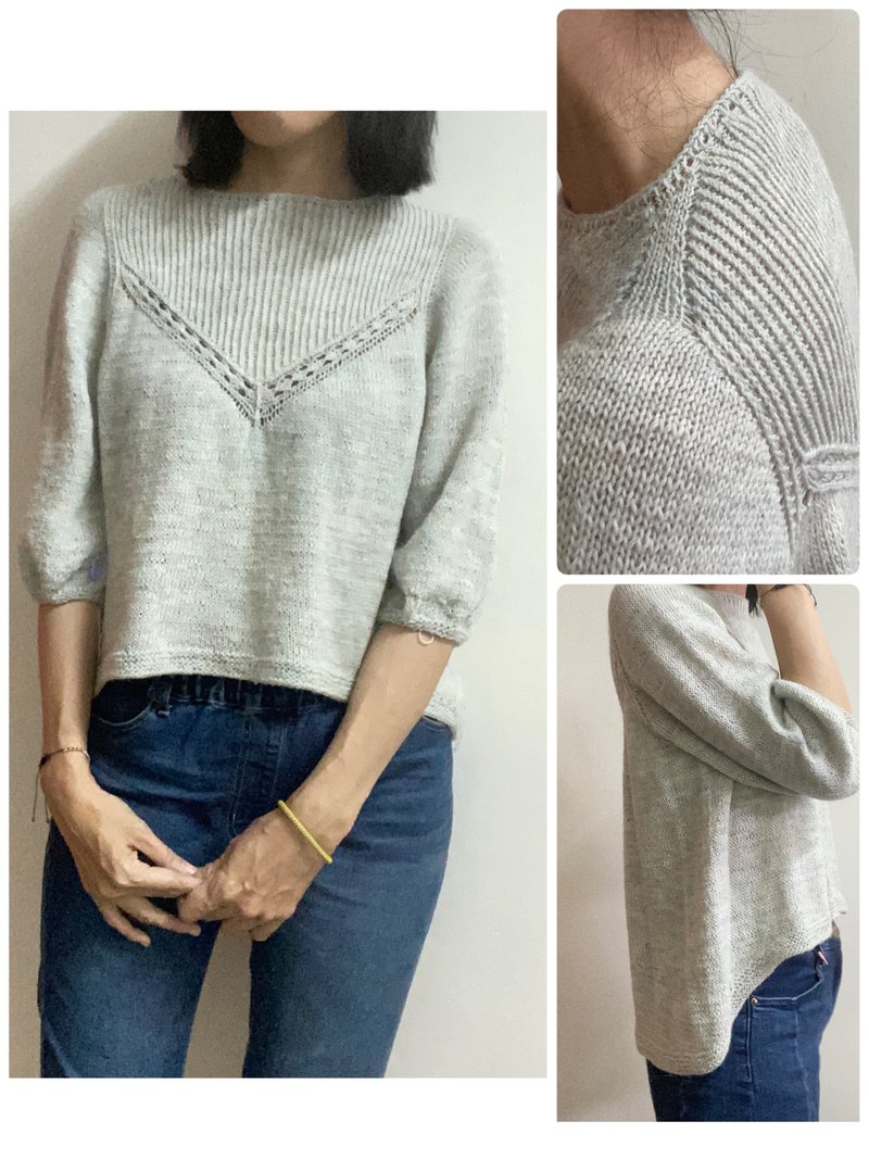 Moonlight Pullover 中文版电子织图 - 手工艺教程/工具书 - 其他材质 