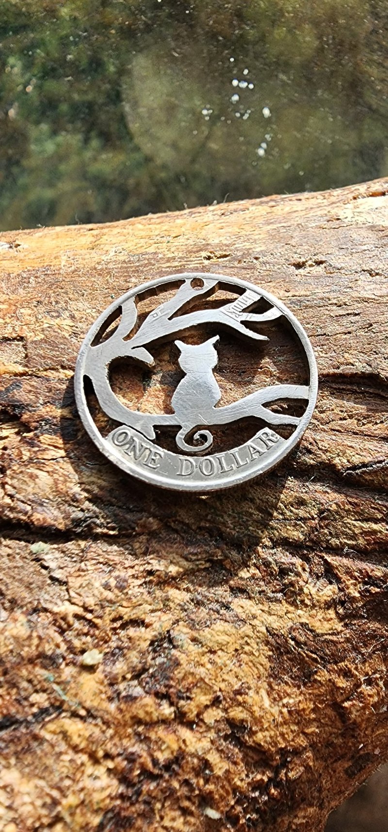 猫主子coin art(颈链/匙扣) - 项链 - 其他金属 银色