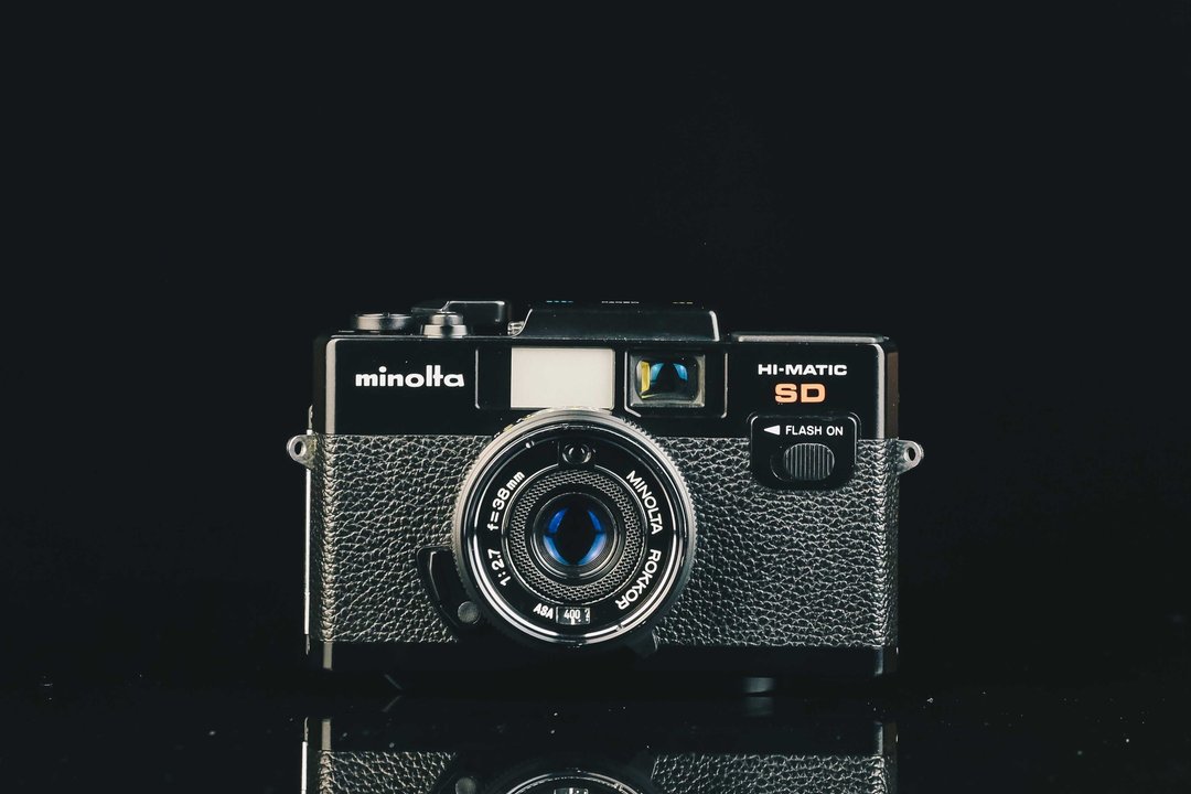 MINOLTA HI-MATIC SD #1925 #135底片相机 - 相机 - 其他金属 黑色