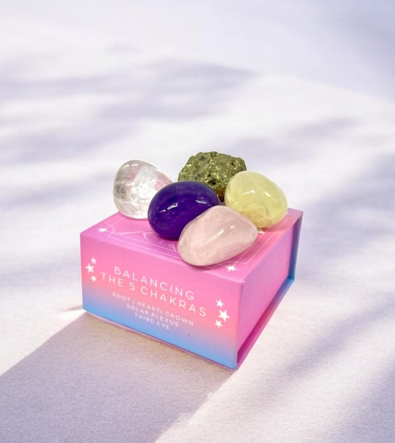 Crystoria Stone | 迷你水晶主题套装 | POWER | 水晶原石 - 摆饰 - 水晶 粉红色
