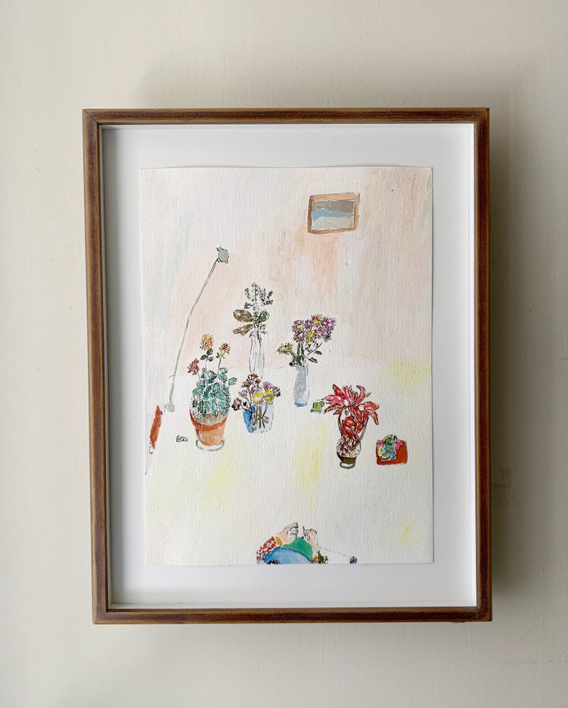 绘画作品--静物日记 - 海报/装饰画/版画 - 纸 