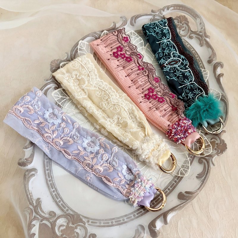 手机挂绳/手机手腕带 手机背带 手腕绳 手机绳 背绳 吊饰 背带 - 手机配件 - 其他材质 多色