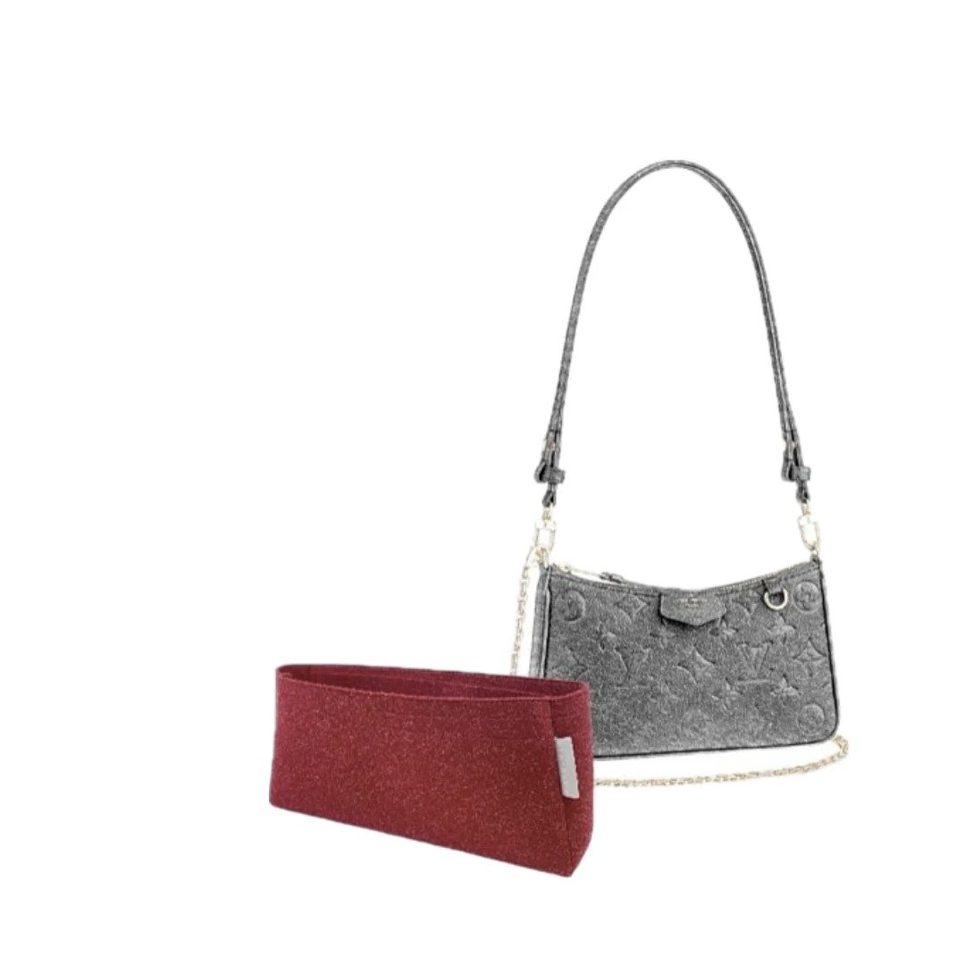 【香港制造|韩国绒布】手制内袋 - LV Easy Pouch on Strap (M803 - 化妆包/杂物包 - 其他材质 多色