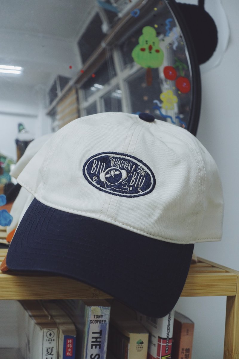 BIuBiu 刺绣棒球帽 Cap帽 搞怪 可爱 - 帽子 - 其他人造纤维 