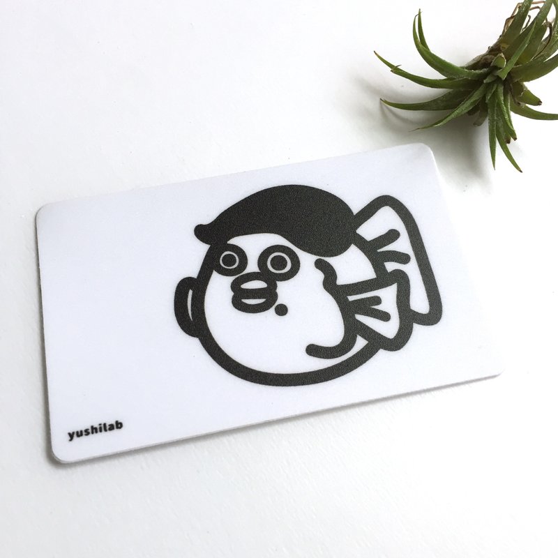 嘟子不残胶卡贴 - 贴纸 - 塑料 