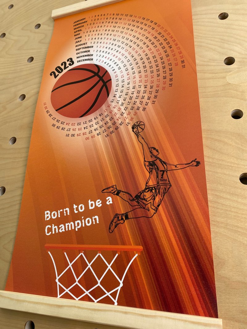 年历挂历 2025年 定制化 - 年历/台历 - 其他人造纤维 多色