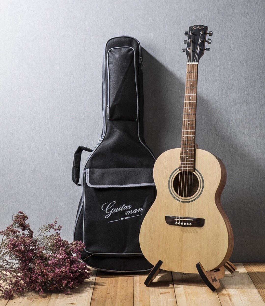 台湾原创 guitarman T-11A 36寸 云杉合板 手工旅行吉他 - 吉他/乐器 - 木头 