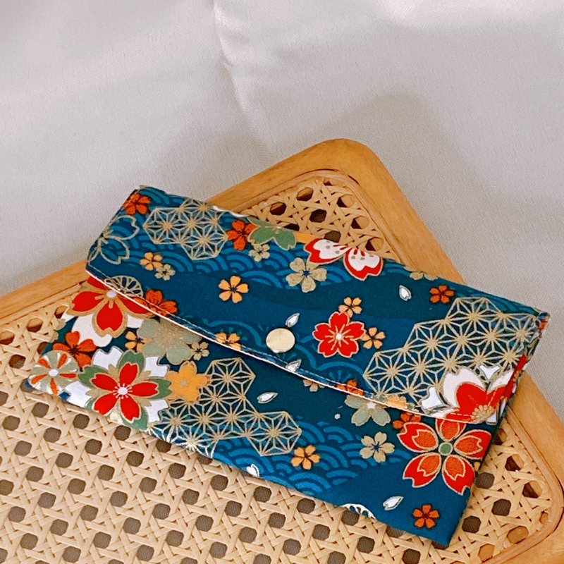 质感品味长钱包精致细节 质感内里 手工制作精美包装 礼物 - 皮夹/钱包 - 棉．麻 