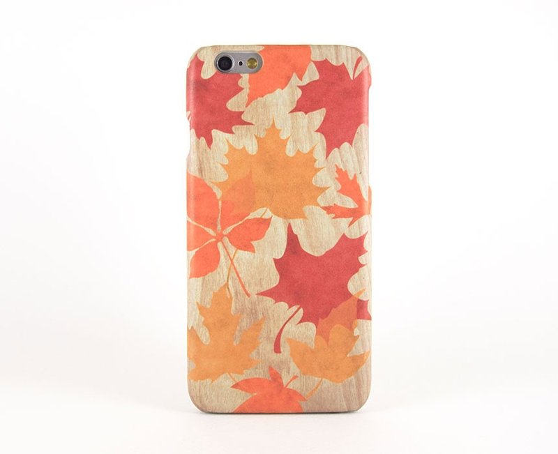 枫叶好美::手机壳 - 手机壳/手机套 - 塑料 橘色