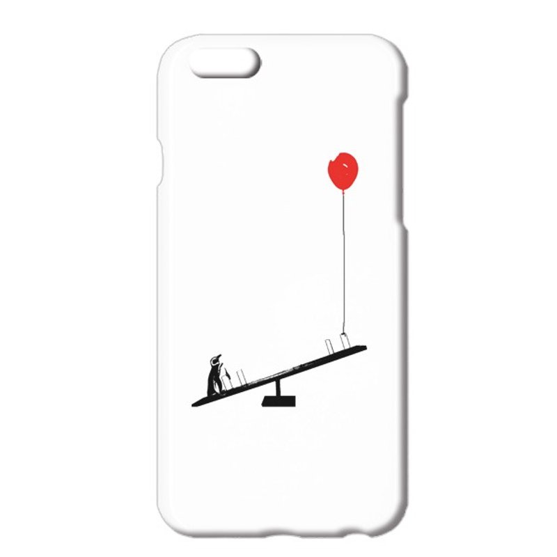 [iPhone case] Penguins, balloons and seesaw - 手机壳/手机套 - 塑料 白色
