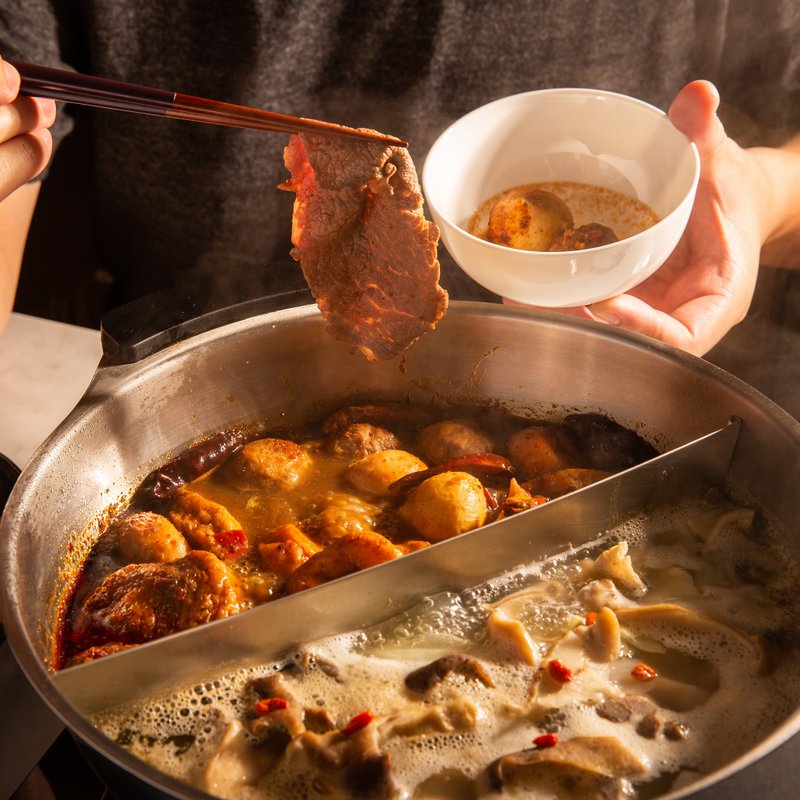 【包邮组】懒得煮火锅任选2组+南洋叻沙咖喱鸡即煮包5包组 - 料理包 - 新鲜食材 橘色