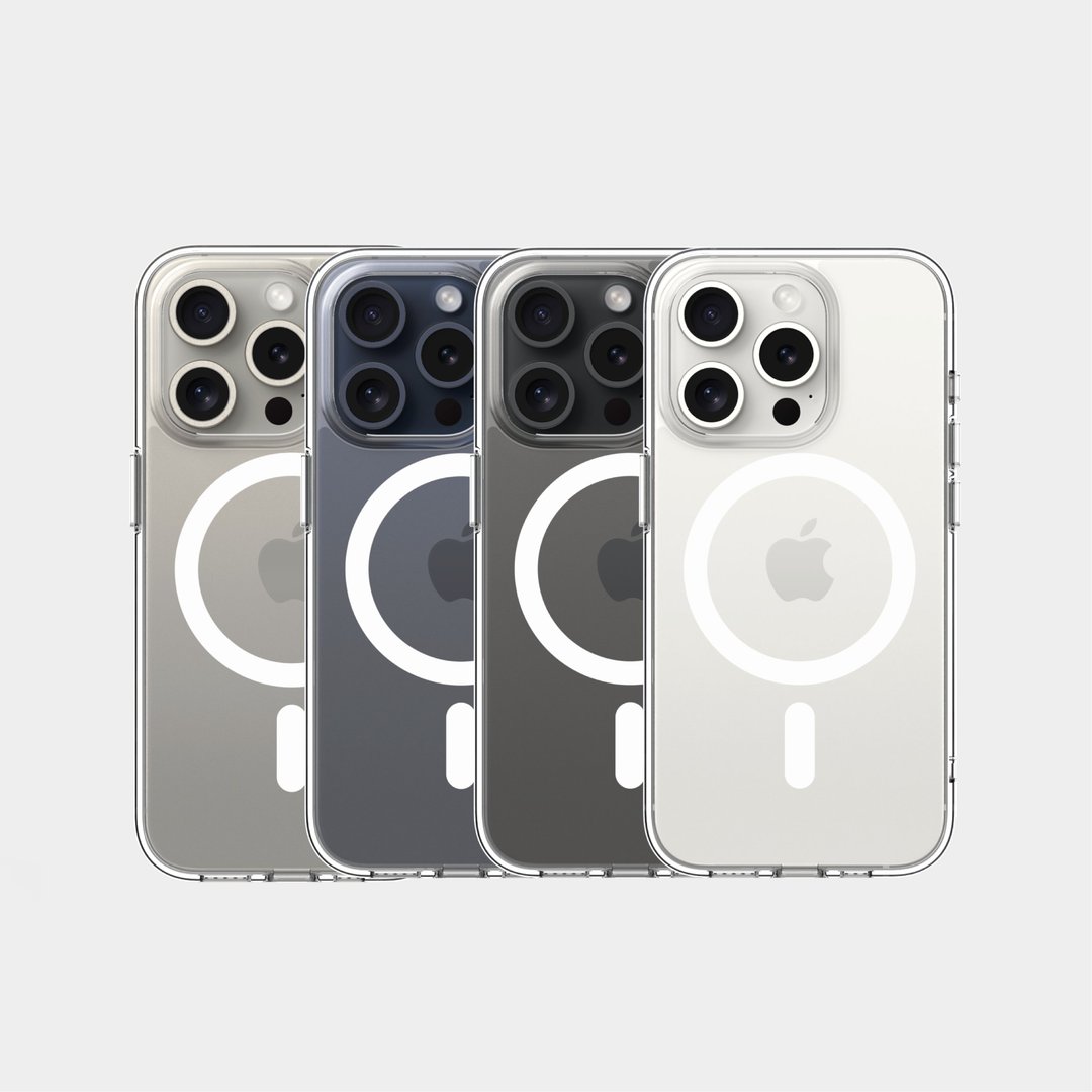 【UNIU】EÜV Pro 变色透明壳-磁吸式 iPhone15/Pro/Max - 手机壳/手机套 - 塑料 