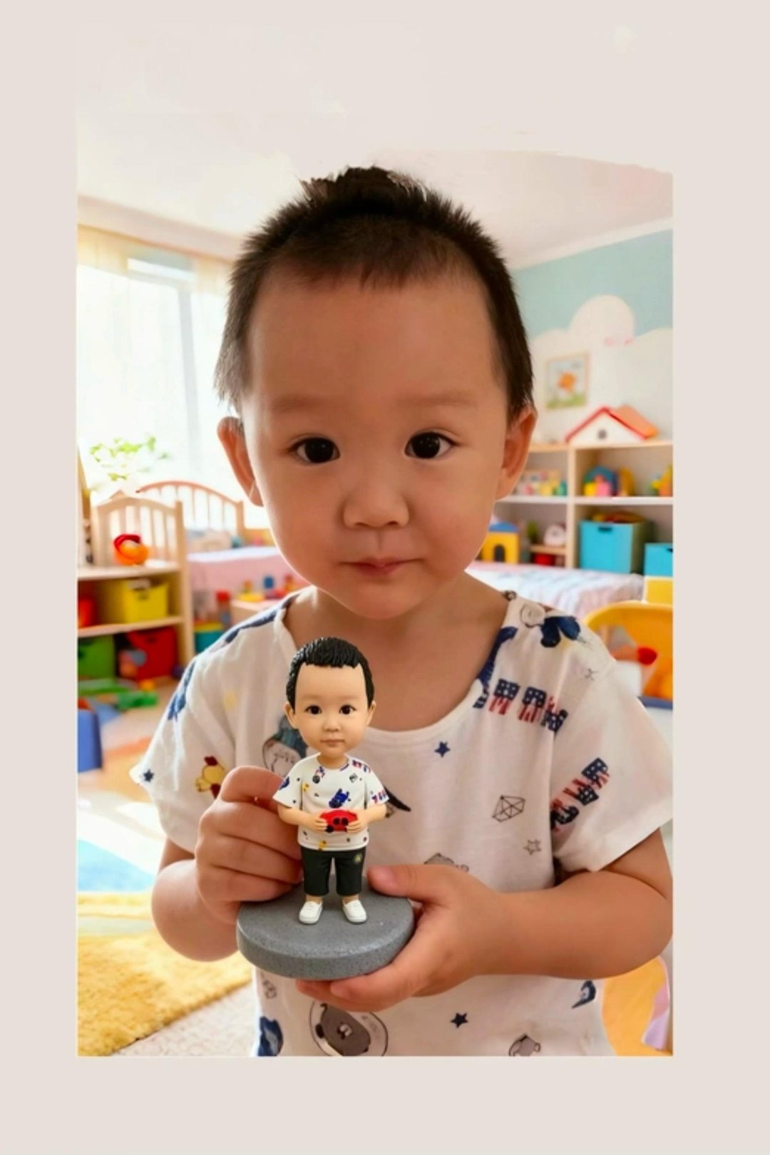 小孩 孩子 毕业 生日 礼物订制 订制化 人偶 公仔 似颜绘 纪念 - 玩偶/公仔 - 粘土 多色