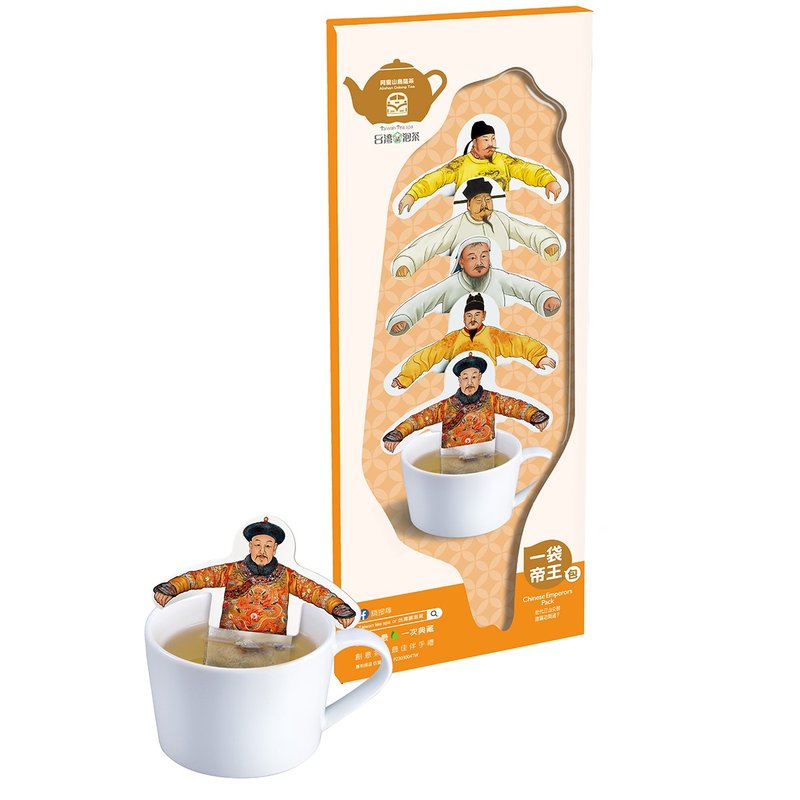 【新品】台湾请泡茶系列-一袋帝王包  阿里山乌龙茶 - 茶 - 纸 多色