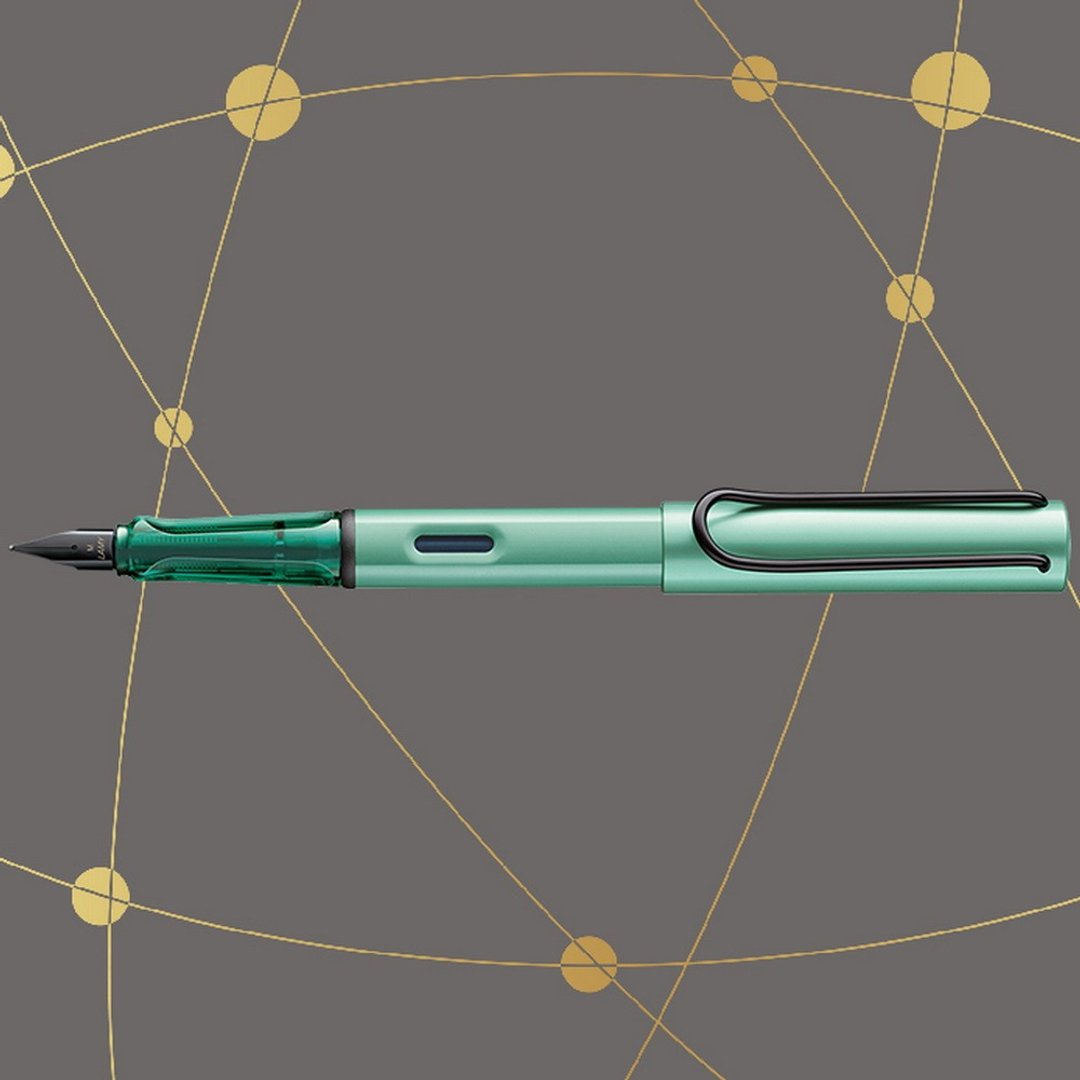 【雷雕刻字】LAMY 钢笔 限量 /AL star 2025 -薄荷绿 - 钢笔 - 铝合金 绿色