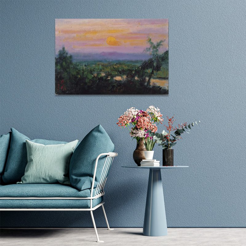 【定制化礼物】李梅树纪念馆 日落 - 海报/装饰画/版画 - 其他材质 多色