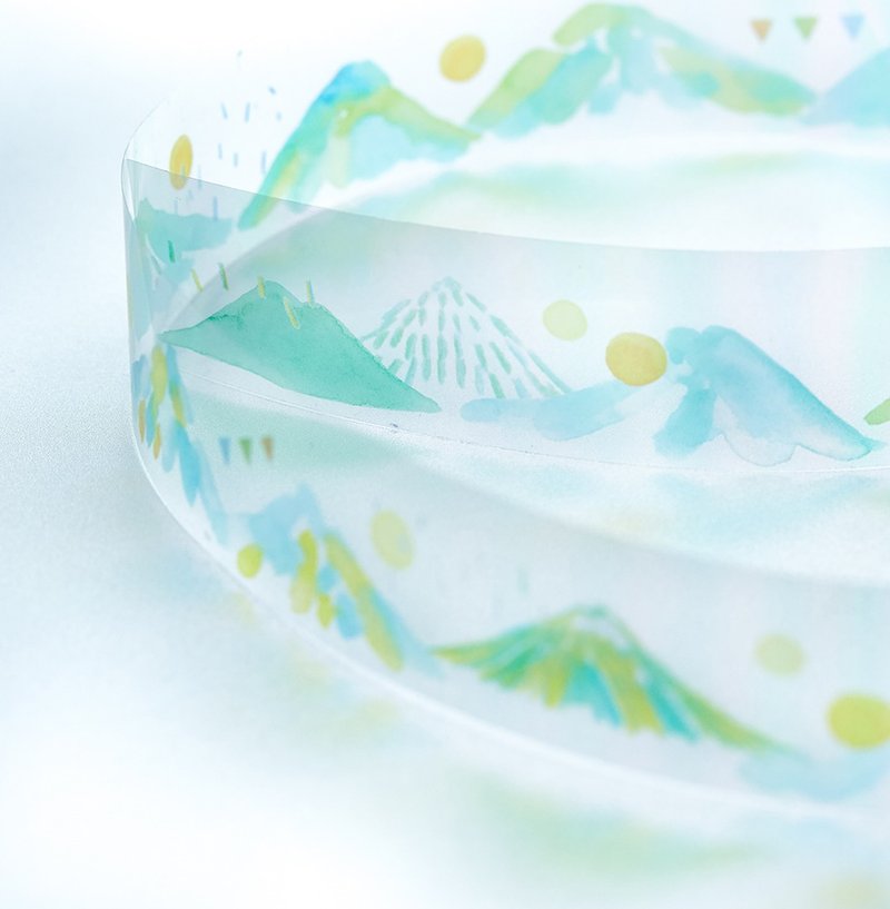 绵延小山丘 | PET胶带 - 纸胶带 - 塑料 