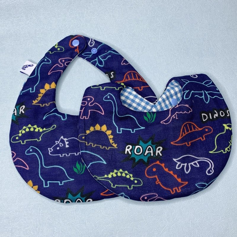 蛋形围兜 / 双面二重纱 - 围嘴/口水巾 - 其他材质 