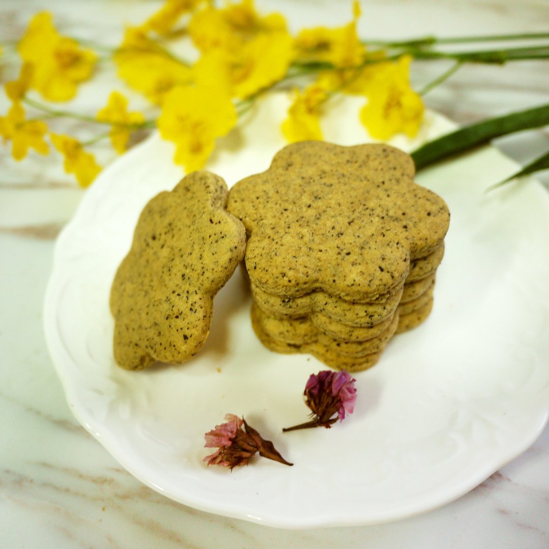 【塔菓】蜜香桂花酿茶饼-手工饼干/伴手礼下午茶/点心 - 手工饼干 - 新鲜食材 紫色