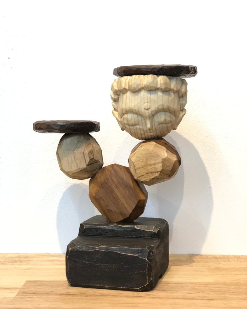 静谧的置物架 - 摆饰 - 木头 