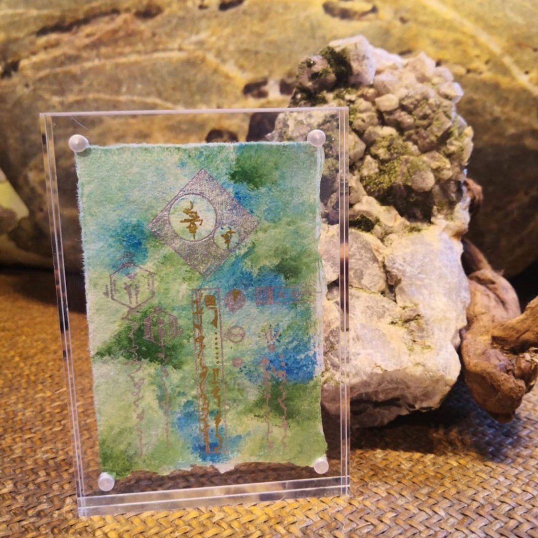 【疗愈体验】心灵订制能量画 | 空间净化。能量调频。灵魂消息 | - 摆饰 - 纸 多色