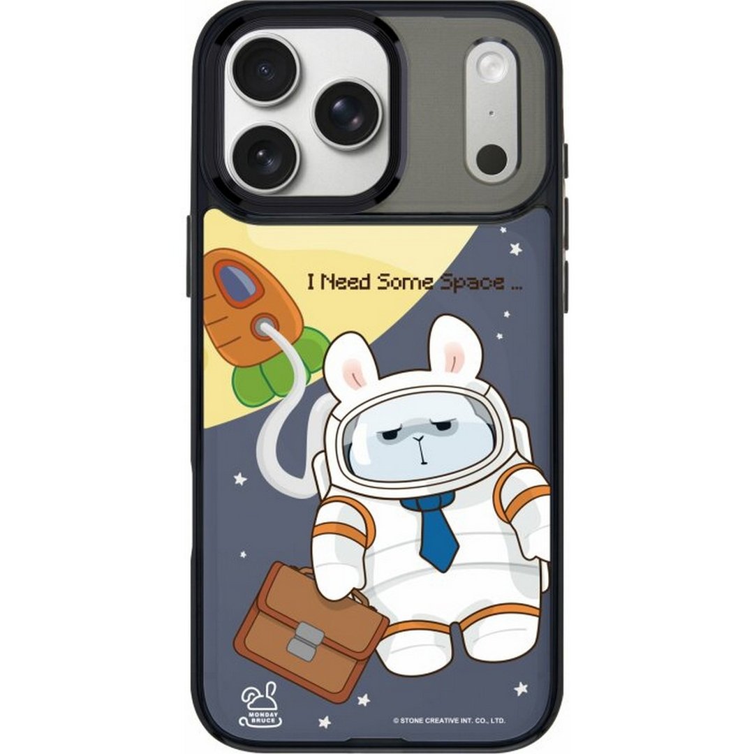 星期一的布鲁斯 需要一些空间 iPhone17 透明/磁吸磁换式手机殻 - 手机壳/手机套 - 塑料 多色