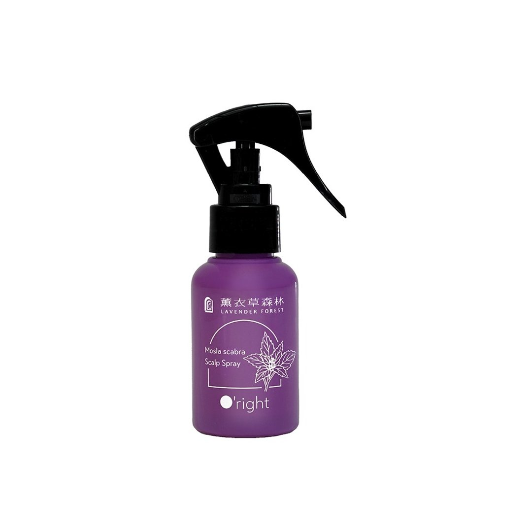 【薰衣草森林 X 欧莱德 】 犬香薷头皮喷雾 50mL | 头皮护理 头皮 - 润发用品 - 塑料 紫色