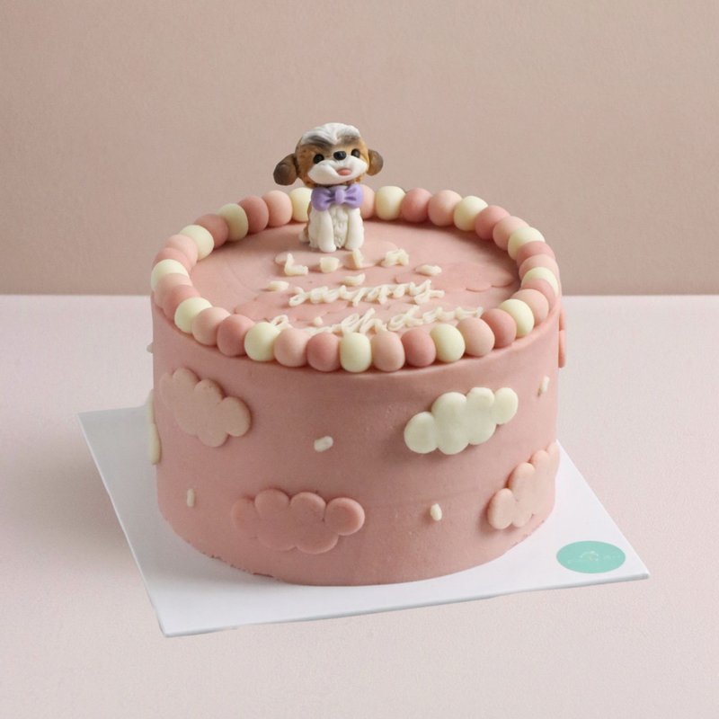 狗狗生日蛋糕 云朵蛋糕升级版 宠物蛋糕 毛孩庆生首选 毛家人宠物 - 猫罐头/鲜食 - 新鲜食材 
