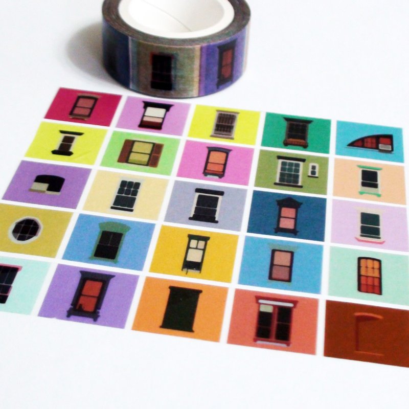 纸胶带 窗外有蓝天 - 纸胶带 - 纸 