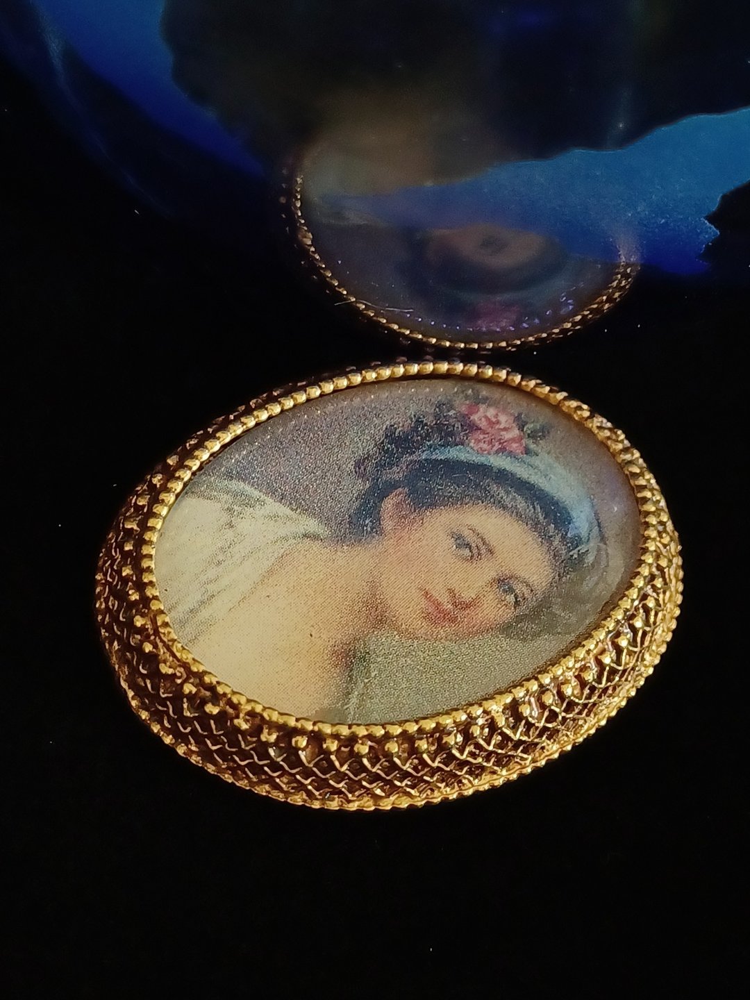 vintage jewelry Florenza  古董仕女典雅别针 - 胸针 - 其他金属 