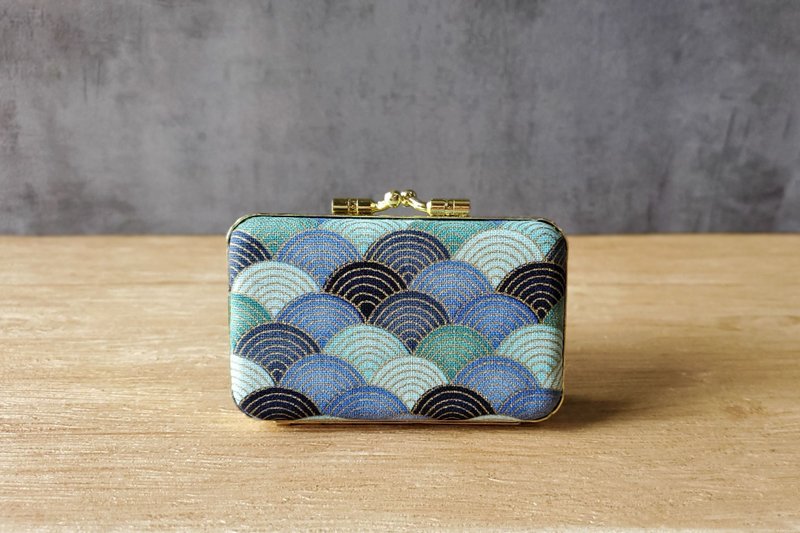 烫金鱼鳞 公司章 大小章 双章盒 结婚对章盒 印章盒 结婚礼物 - 收纳用品 - 其他金属 