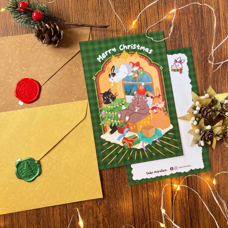 2024 | 圣诞卡 - 卡片/明信片 - 纸 