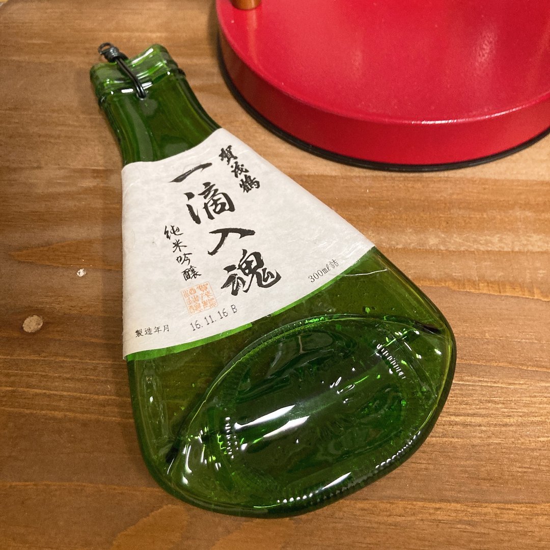 贺茂鹤酒造 一滴入魂 纯米吟酿酒瓶吊饰 壁挂装饰 - 摆饰 - 玻璃 